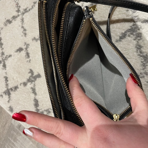 Fossil Campbell Crossbody Black Bag - Picture 5 of 5